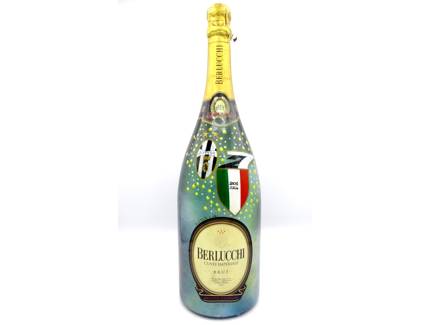 Guido Berlucchi: Franciacorta DOCG edizione speciale Juventus 27° scudetto brut magnum